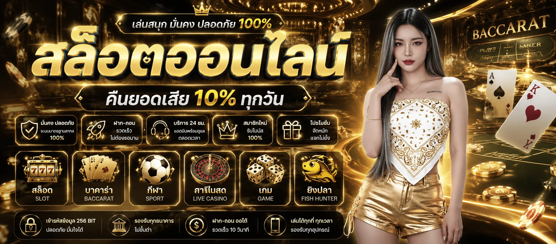 แบนเนอร์สล็อตออนไลน์ G2G639 รวมค่ายเกมชั้นนำ